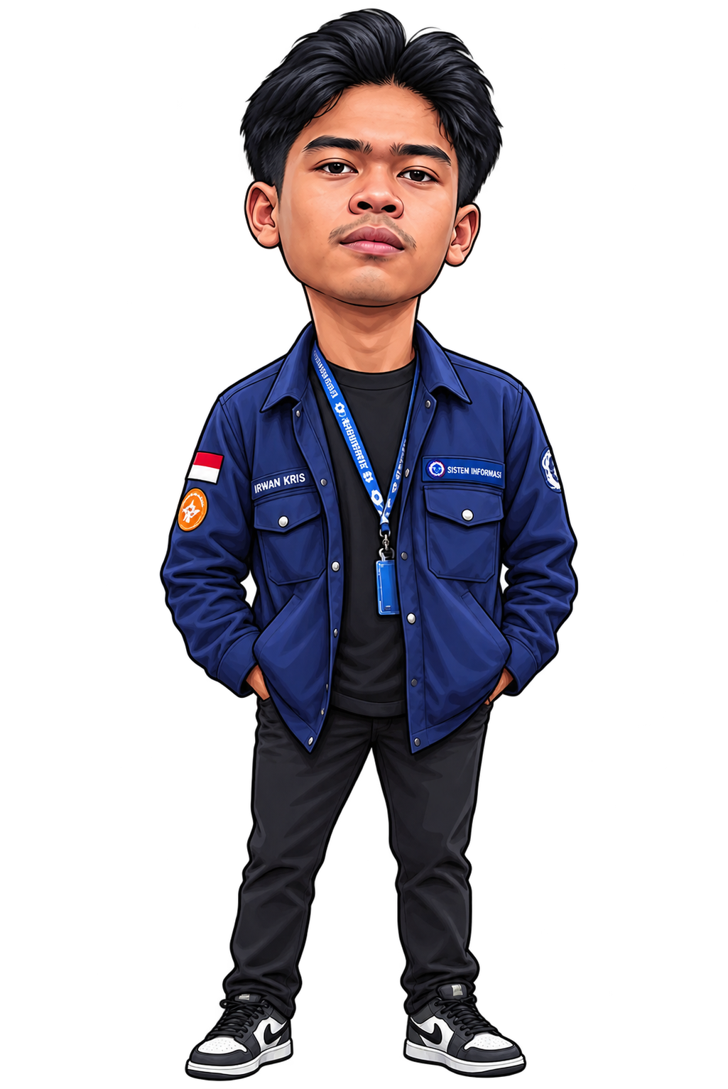 Jaket Biru